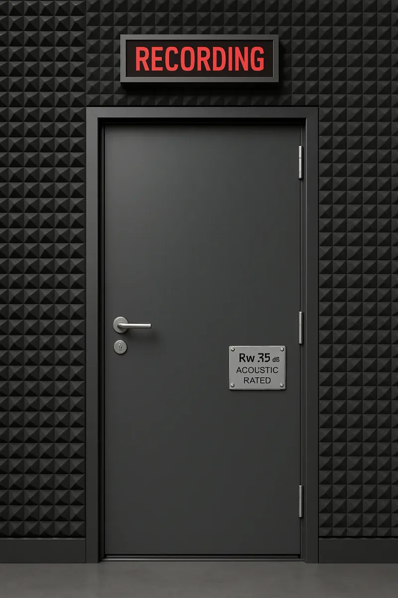acoustic rated steel doors - professional steel doors available in Cheltenham from UK manufacturers